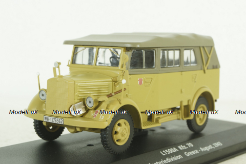 Mercedes L1500 A KFZ.70, Altaya Military #61 Altaya 1:43