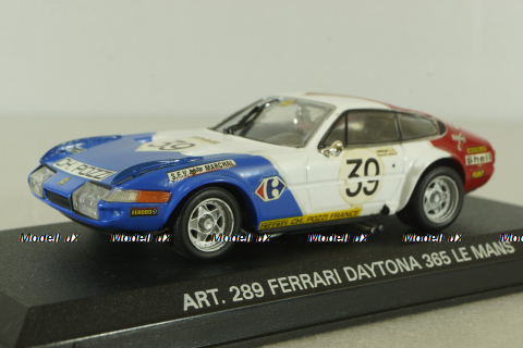 Ferrari 365 Daytona 24-hr Le Mans 1972, art 289, Detail Cars 1:43