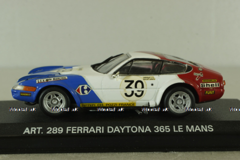 Ferrari 365 Daytona 24-hr Le Mans 1972, art 289, Detail Cars 1:43