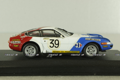 Ferrari 365 Daytona 24-hr Le Mans 1972, art 289, Detail Cars 1:43