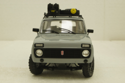 Ваз-2121 Нива Vagabund 1980, Lada Niva, grey/black, with acessories, 1807302,  Solido 1:18