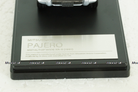 Mitsubishi Pajero II, XR-II, green, 1991, HS446BL, Hi-Story 1:43