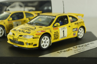 Renault Megane #1 R.Sperrer - R.Carlsson 1997, yellow, 7711149031, Vitesse  1:43