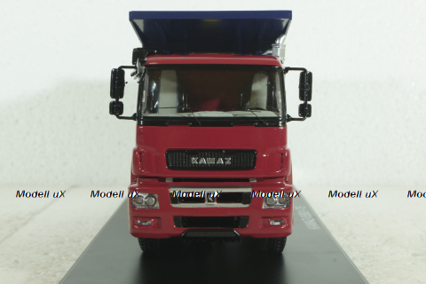 Камаз-65801-T5 самосвал, красный/синий, SSM1547, SSM 1:43