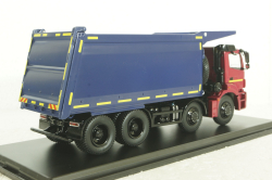 Камаз-65801-T5 самосвал, красный/синий, SSM1547, SSM 1:43