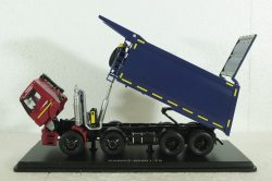 Камаз-65801-T5 самосвал, красный/синий, SSM1547, SSM 1:43
