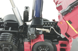 Камаз-65801-T5 самосвал, красный/синий, SSM1547, SSM 1:43