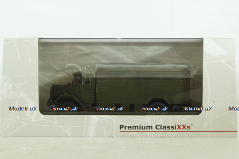 MAN 630 flatbed platform trailer/cover German Armed Forces, PCL47115, Premium Classixxs 1:43