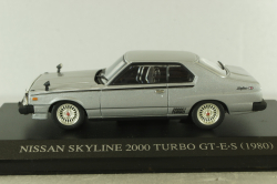 Nissan Skyline 2000 Turbo GT-E-S (KHGC211) 1980, silver, DISM 1:43