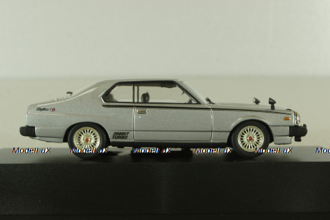 Nissan Skyline 2000 Turbo GT-E-S (KHGC211) 1980, silver, DISM 1:43