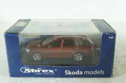 Skoda Octavia Combi II dark red, Abrex 1:43