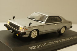 Nissan Skyline 2000 Turbo GT-E-S (KHGC211) 1980, silver, DISM 1:43