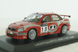 Ваз-2170 Lada Priora, WTCC 2009 J.van Lagen, 221705, DiP Models 1:43