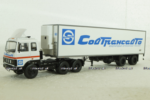 Маз-6422 с полуприцепом Lamberet, Sovtransavto, SSM1560, SSM 1:43