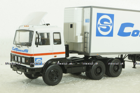 Маз-6422 с полуприцепом Lamberet, Sovtransavto, SSM1560, SSM 1:43