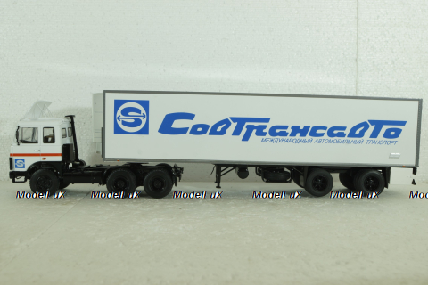 Маз-6422 с полуприцепом Lamberet, Sovtransavto, SSM1560, SSM 1:43
