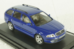 Skoda Octavia Combi II blue, Abrex 1:43