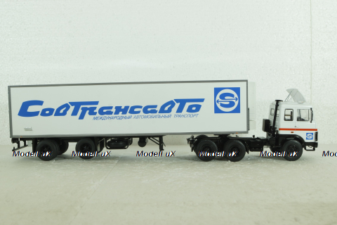 Маз-6422 с полуприцепом Lamberet, Sovtransavto, SSM1560, SSM 1:43