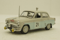 Москвич-403, №21 ралли "Монте-Карло",  Автолегенды СССР №9, 1:43