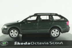 Skoda Octavia Combi Scout, green, 143AB-011HL, Abrex 1:43