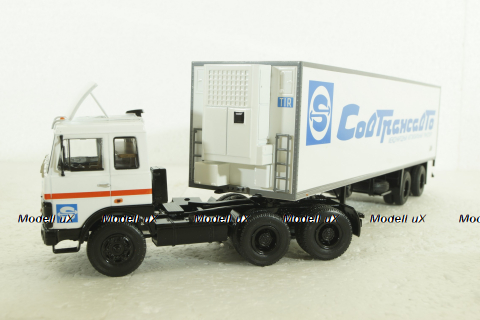 Маз-6422 с полуприцепом Lamberet, Sovtransavto, SSM1560, SSM 1:43