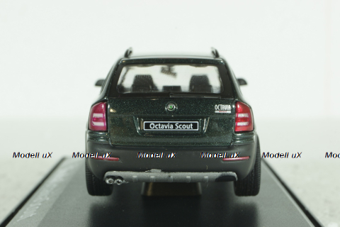 Skoda Octavia Combi Scout, green, 143AB-011HL, Abrex 1:43