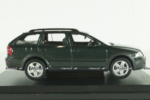 Skoda Octavia Combi Scout, green, 143AB-011HL, Abrex 1:43