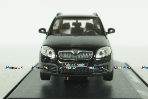 Skoda Fabia 2 Combi, Black 1999, 143AB-004B, Abrex 1:43
