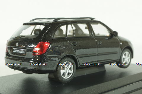Skoda Fabia 2 Combi, Black 1999, 143AB-004B, Abrex 1:43