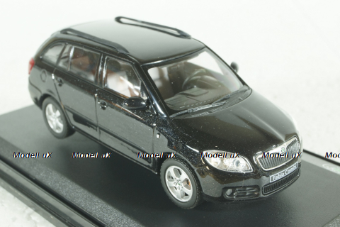 Skoda Fabia 2 Combi, Black 1999, 143AB-004B, Abrex 1:43