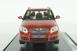 Skoda Fabia 2 Combi, Red 1999, Abrex 1:43