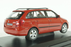 Skoda Fabia 2 Combi, Red 1999, Abrex 1:43