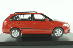 Skoda Fabia 2 Combi, Red 1999, Abrex 1:43
