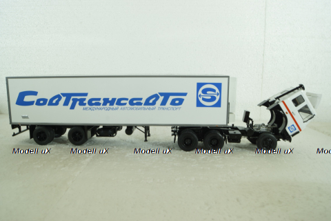 Маз-6422 с полуприцепом Lamberet, Sovtransavto, SSM1560, SSM 1:43