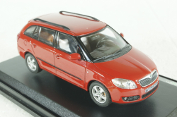 Skoda Fabia 2 Combi, Red 1999, Abrex 1:43