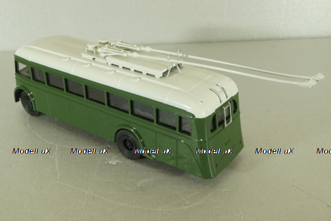 ЯТБ-1 троллейбус зеленый, Наши Автобусы №19, Modimio 1:43