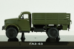 Газ-63 бортовой, 106301, DiP Models 1:43