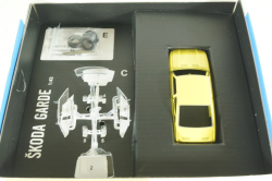 Кит Skoda Garde yellow 1982, 143SABS-722G-KIT, Abrex 1:43