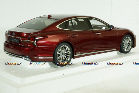 Lexus LS 500h, red metallic, 78869, AutoArt 1:18