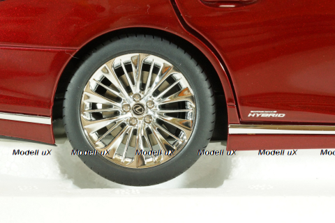 Lexus LS 500h, red metallic, 78869, AutoArt 1:18