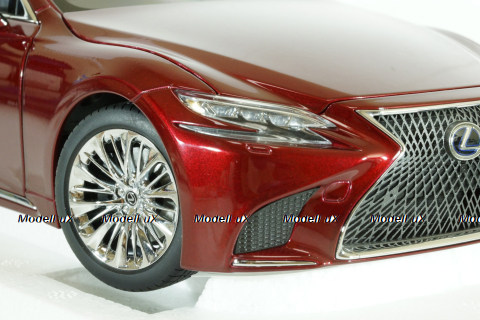 Lexus LS 500h, red metallic, 78869, AutoArt 1:18