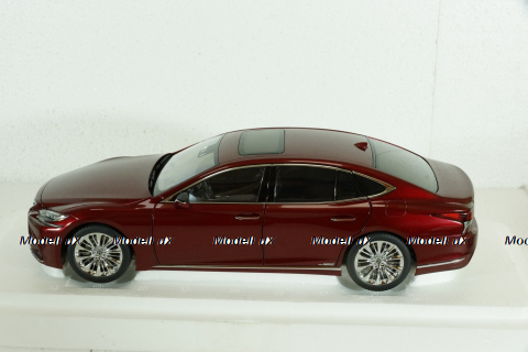 Lexus LS 500h, red metallic, 78869, AutoArt 1:18