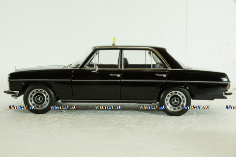 Mercedes-Benz 200 Taxi (W114) 1968, black, 83776, Norev 1:18  