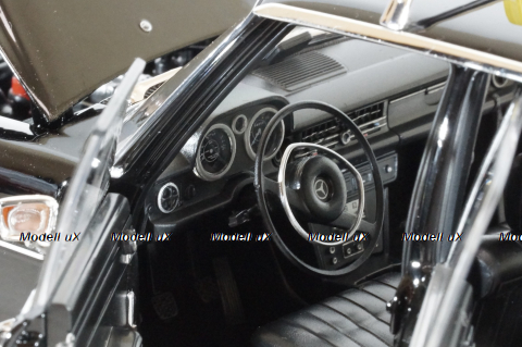 Mercedes-Benz 200 Taxi (W114) 1968, black, 83776, Norev 1:18  