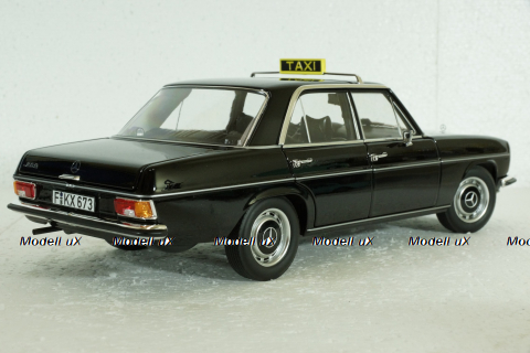 Mercedes-Benz 200 Taxi (W114) 1968, black, 83776, Norev 1:18  