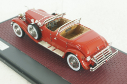 Duesenberg SJ 2583 J-548 Torpedo Pheaton Walker La Grande red 1929, MX40406-052, Matrix 1:43