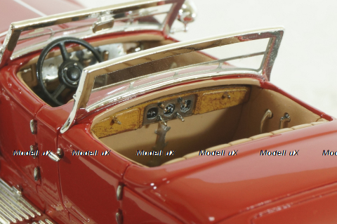 Duesenberg SJ 2583 J-548 Torpedo Pheaton Walker La Grande red 1929, MX40406-052, Matrix 1:43