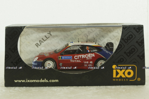 Citroen Xsara WRC #3 Loeb/Elena winner Sweden Rally 2004, RAM138, IXO 1:43