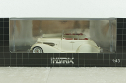 Duesenberg SJ 544-2570 Bohman & Schwartz Convertible Sedan white 1936, MX40406-041, Matrix 1:43