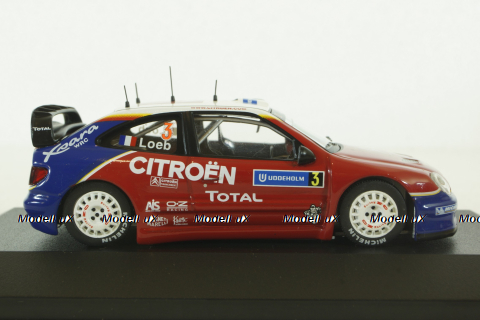 Citroen Xsara WRC #3 Loeb/Elena winner Sweden Rally 2004, RAM138, IXO 1:43